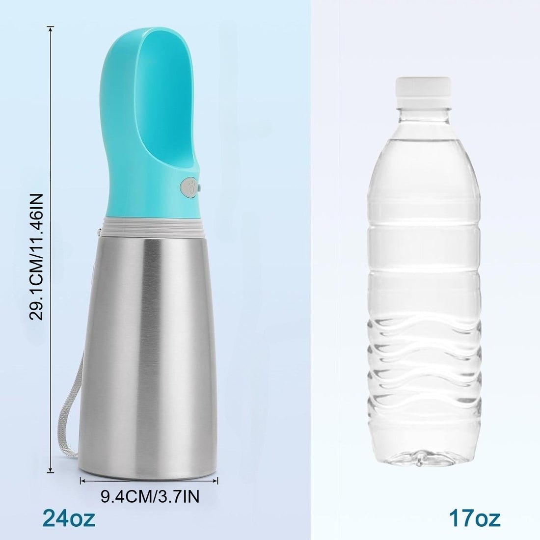 Portable Dog Water Bottle - Leak-Proof & BPA-Free - main product view