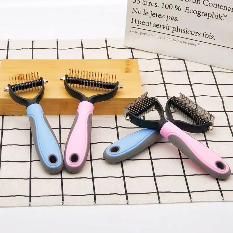 Pet Grooming Deshedding Comb - Dogs & Cats - S/L - main product view