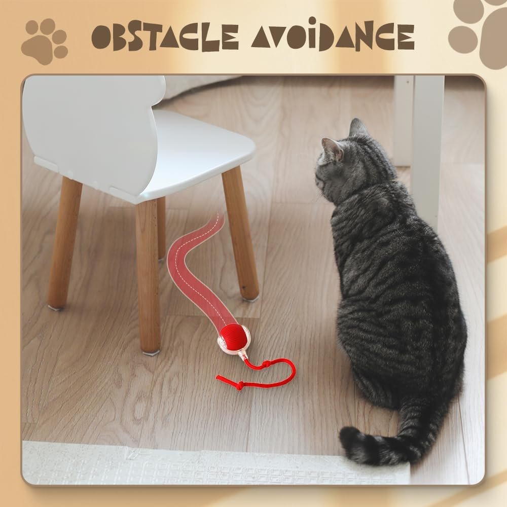 Interactive Electric Cat Toy - feature detail
